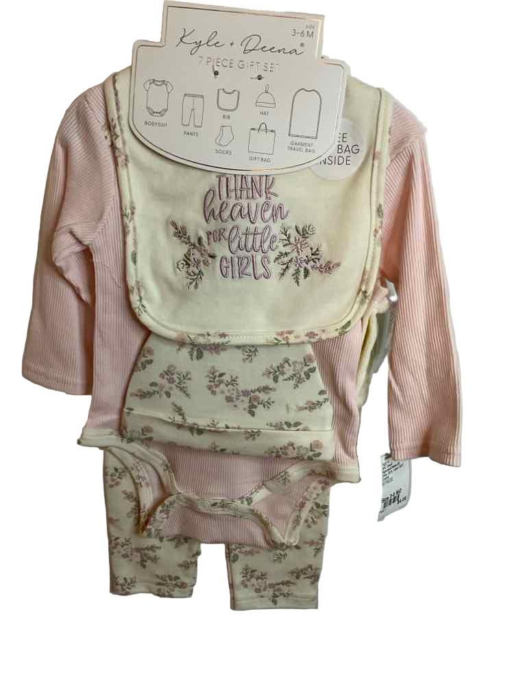 Kyle and Deena (E) Pink Infant Size 3-6 MO 3PC Casual