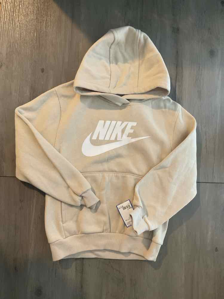 Nike (B) Cream White Youth Size 7 Boy's AthleticSweatshirt