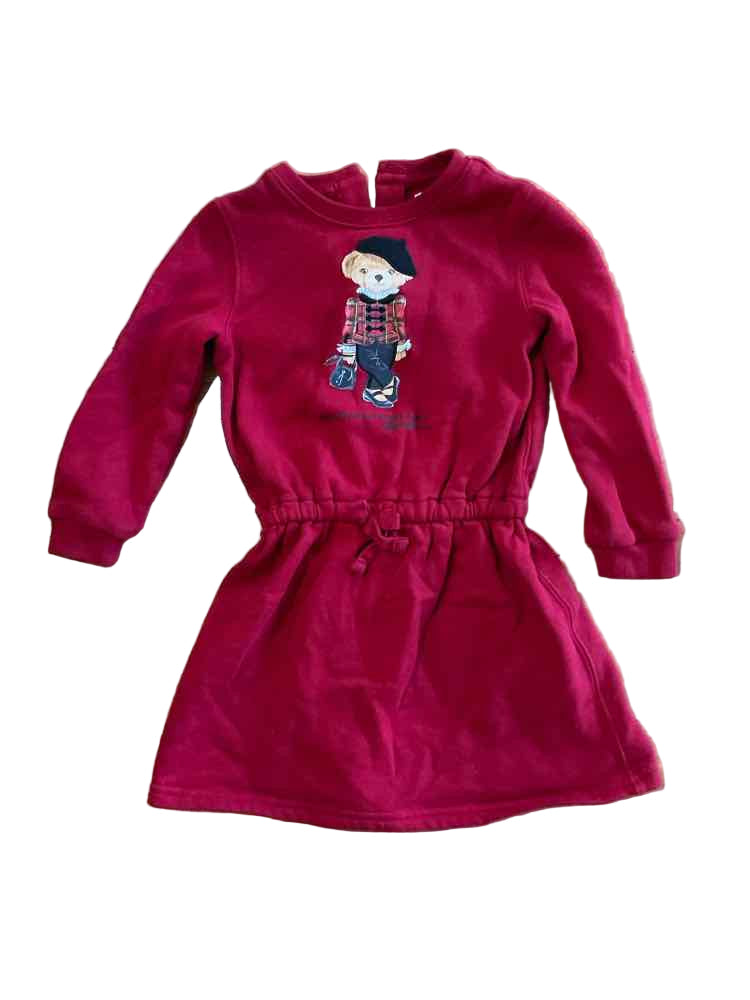 Ralph Lauren (A) Red Infant Size 24 MO Girl's CasualDress