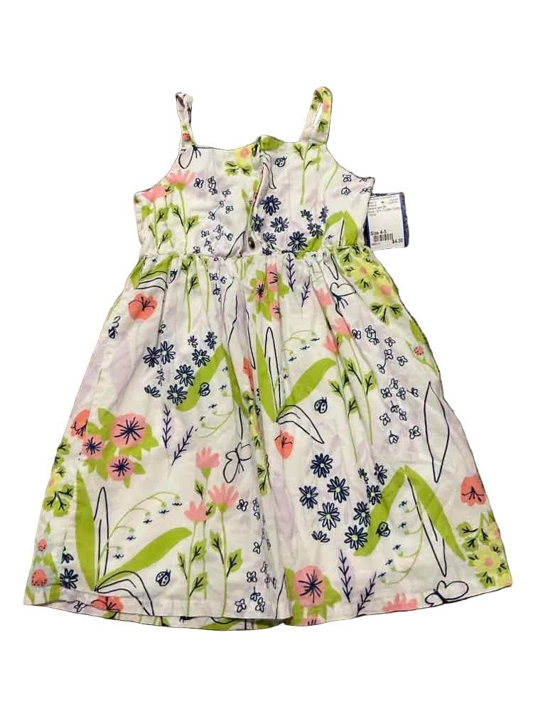 Cat and Jack (D) Floral Toddler Size 4-5 Girl's Sundress