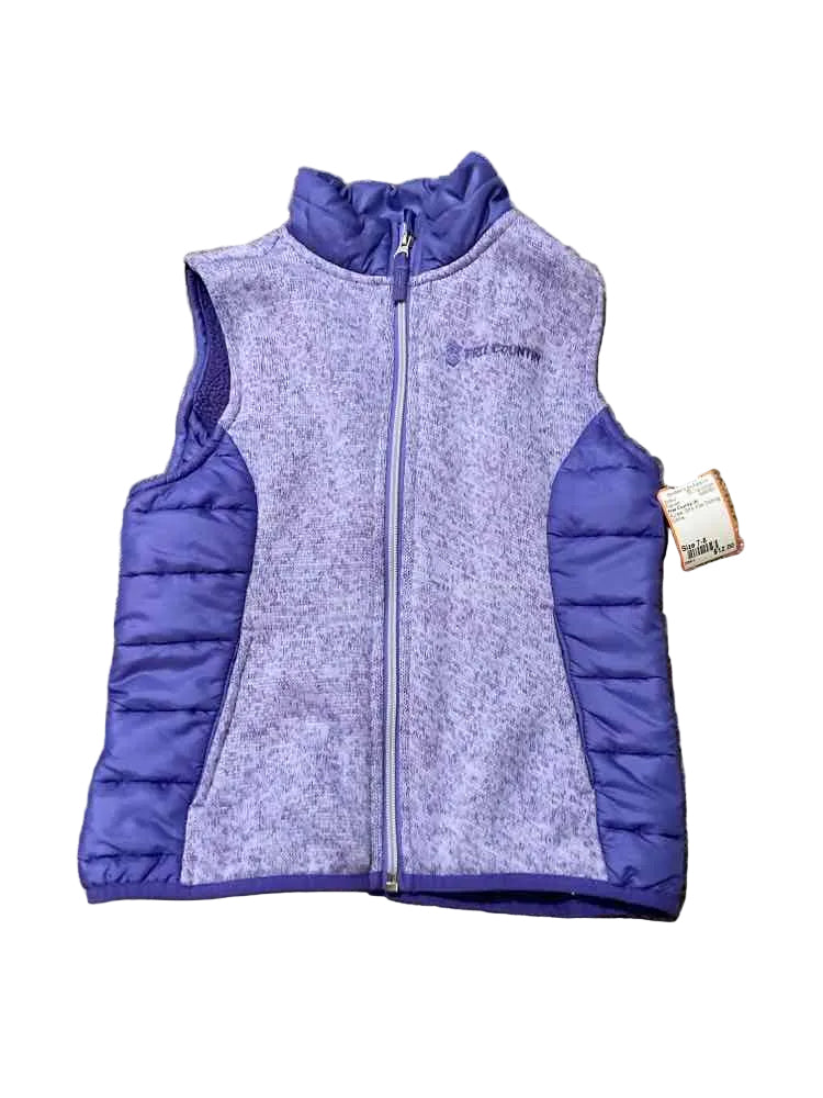 Free Country (A) Purple Youth Size 7-8 Girl's TopVest