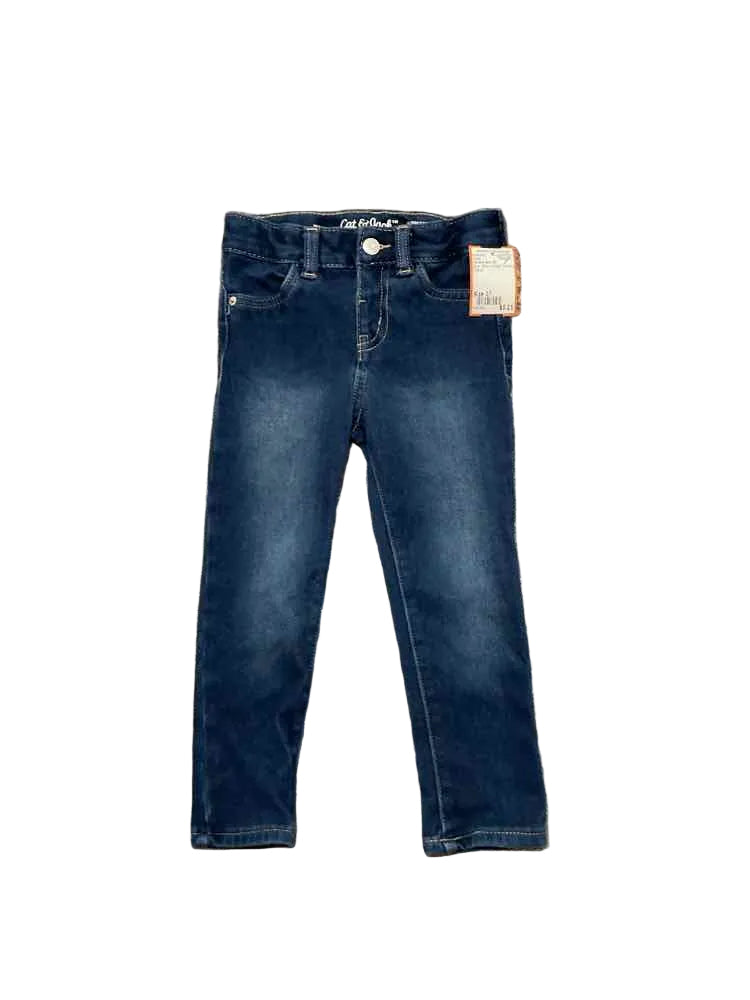 Cat and Jack (D) Blue Toddler Size 3T Girl's Jeans