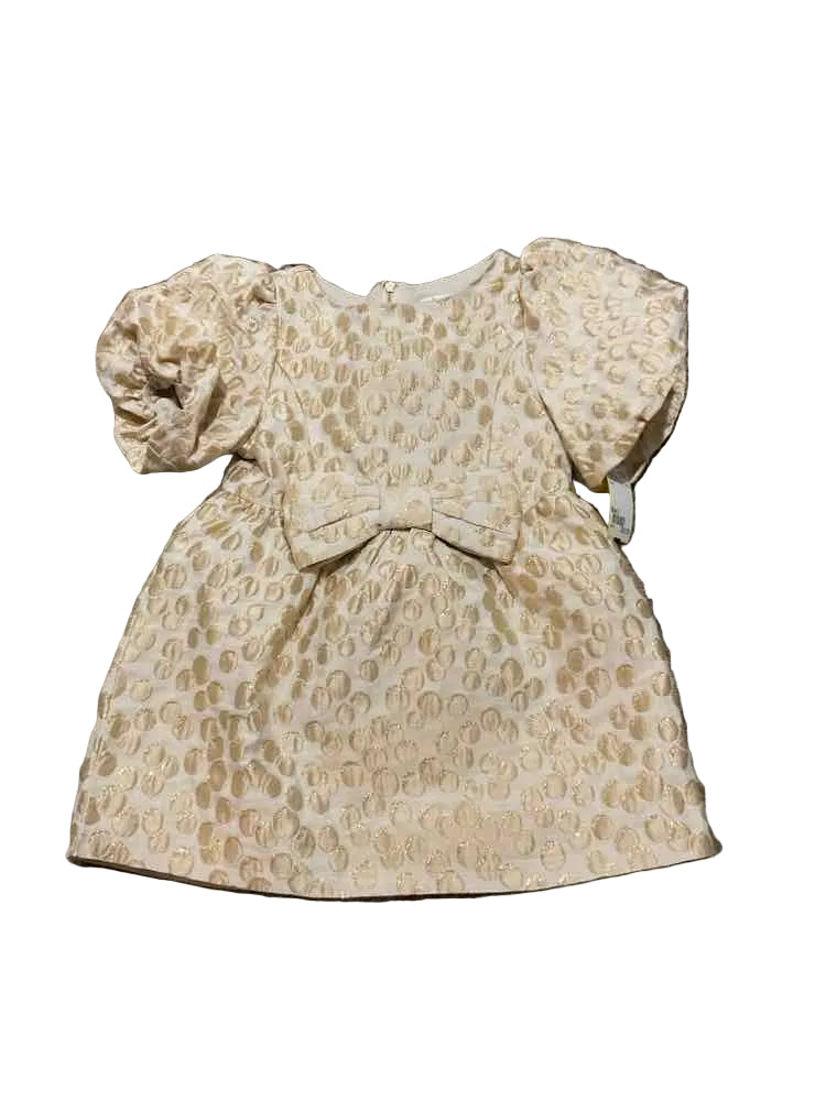 GB Girls (AA) Gold Toddler Size 2 Girl's PartyDress