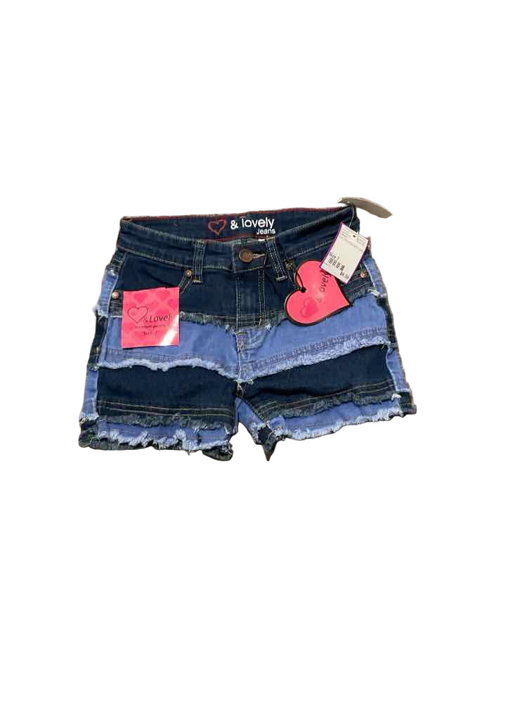D Brand Blue Youth Size 7 Girl's ShortDenim