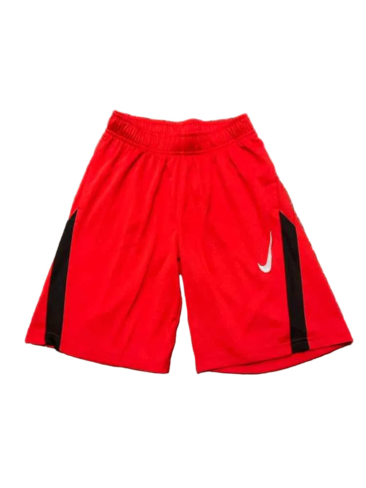 Nike (B) Red Black Youth Size Medium Boy's ShortAthletic