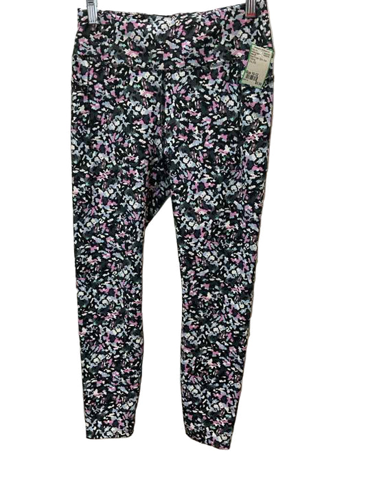 Avia (E) Black Purple Youth Size 10-12 AthleticLeggings
