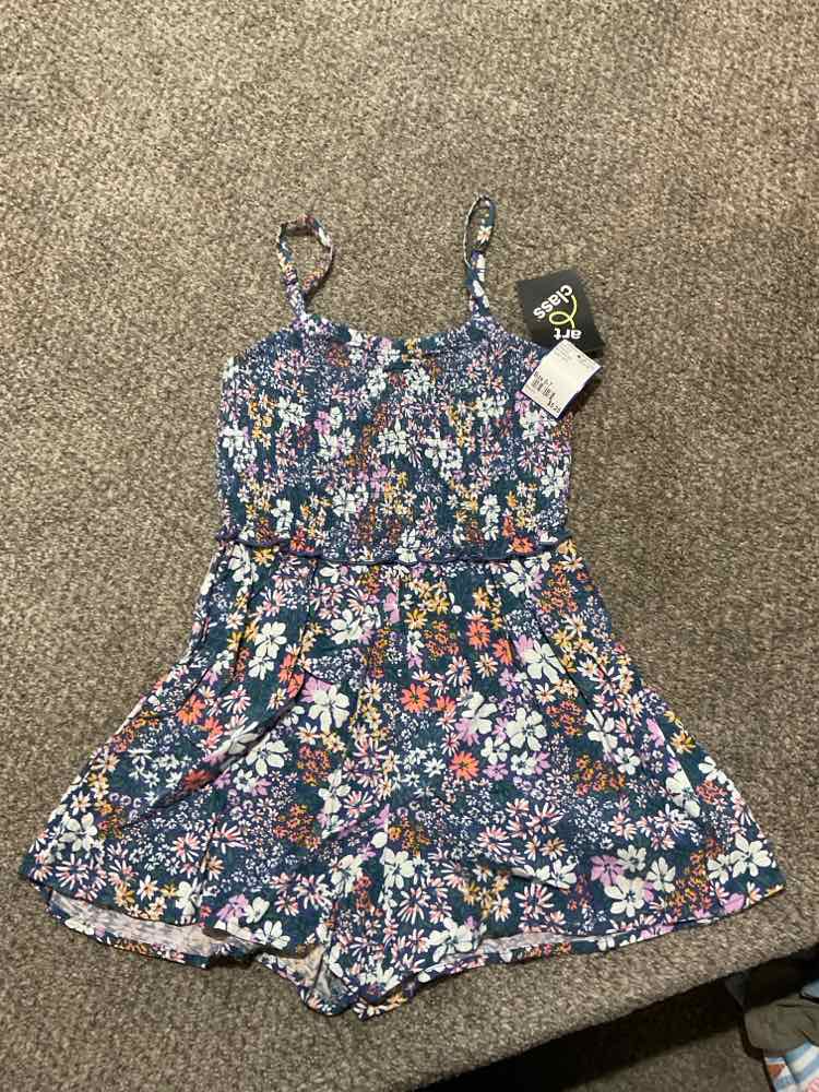 Art Class (D) Floral Youth Size 6-7 Girl's Sundress