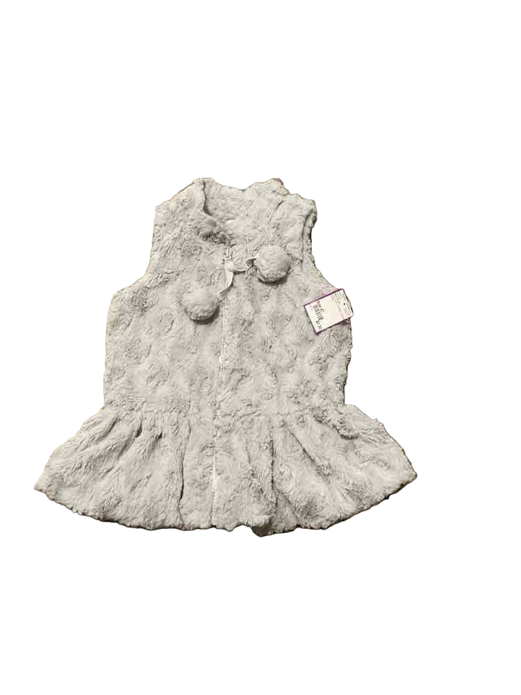 Mud Pie (B) Gray Toddler Size 4T Girl's TopVest