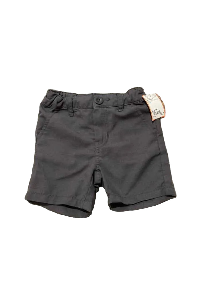 Cat and Jack (D) Gray Toddler Size 2T Boy's ShortBasic