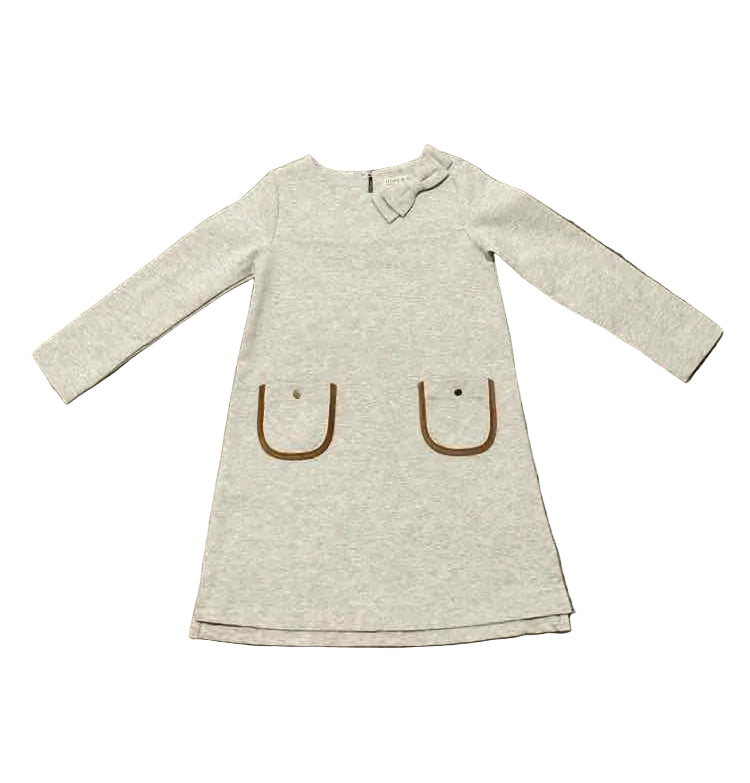 Hope & Henry (B) Grey Toddler Size 5 Girl's CasualDress