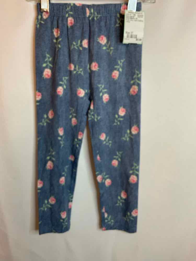 Sweet Bamboo (D) Floral Toddler Size 3T BasicLeggings