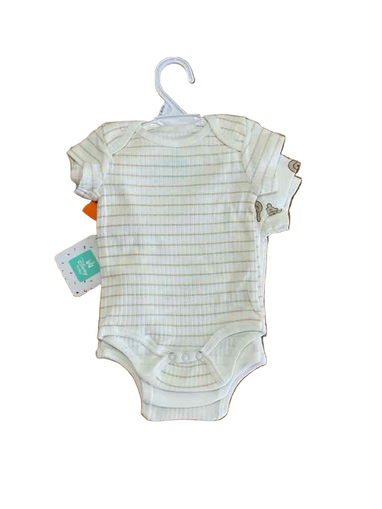 Disney Babies (C) Cream Infant Size 0-3 MO Girl's 3PC Casual