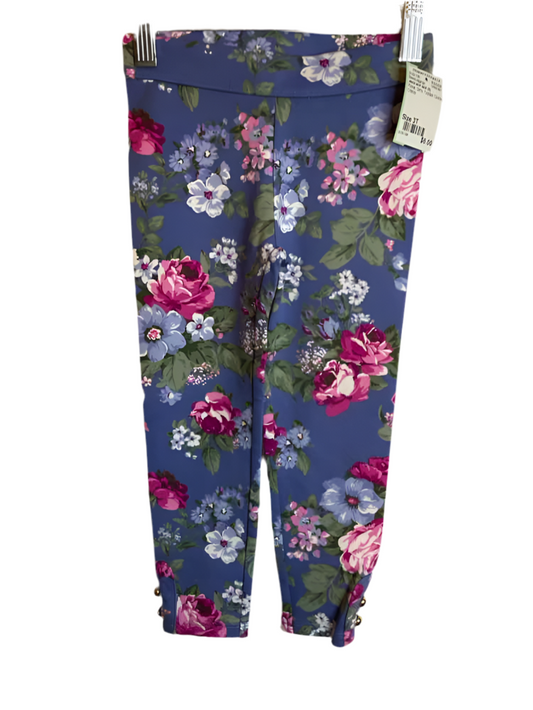 Janie and Jack (A) Floral Toddler Size 3T BasicLeggings