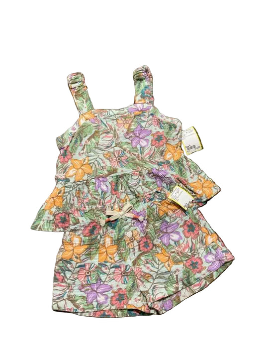 Roxy (B) Floral Youth Size 6 Girl's 2PCCasual
