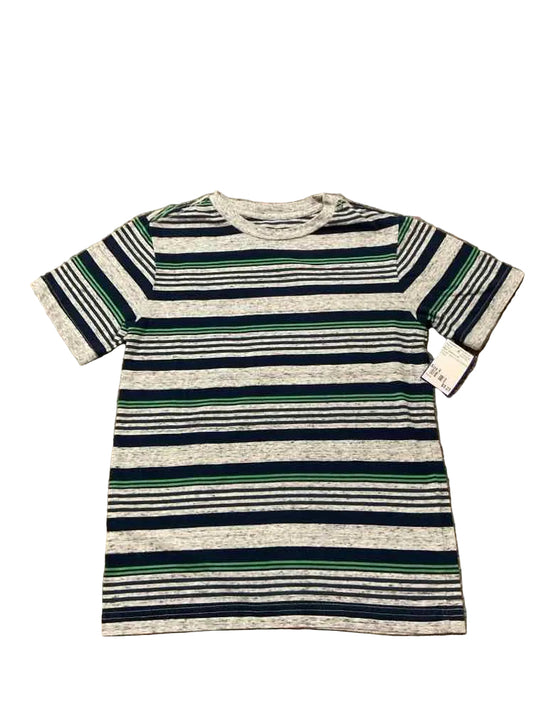 Basic Editions (D) Striped Youth Size 8 Boy's SSTop