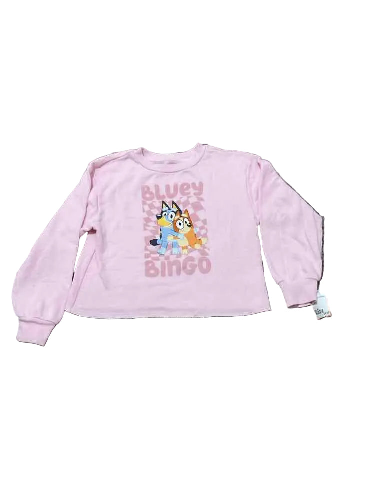 Bluey (C) Pink Youth Size 6-7 Girl's Sweatshirt