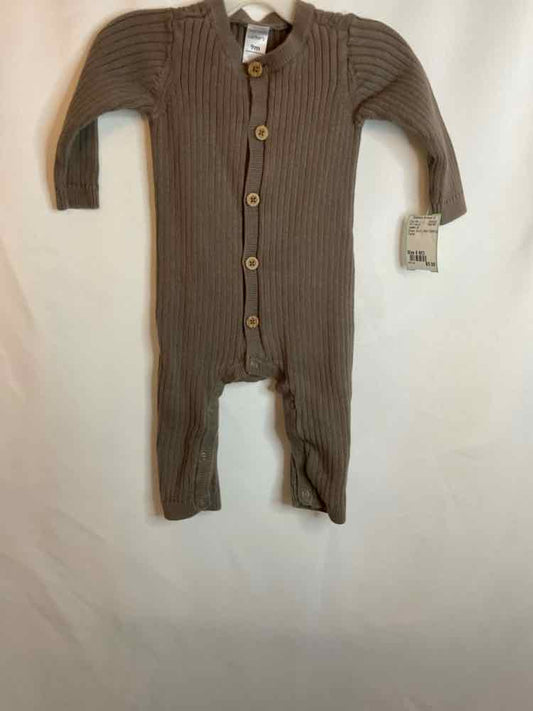 Carters (C) Brown Infant Size 9 MO 1PC Casual