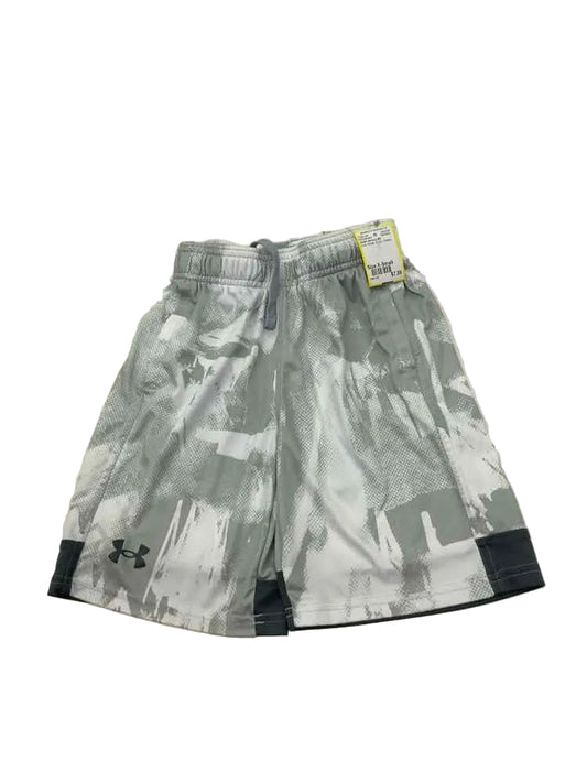 Under Armour (B) Gray White Toddler Size X-Small Boy's ShortAthletic