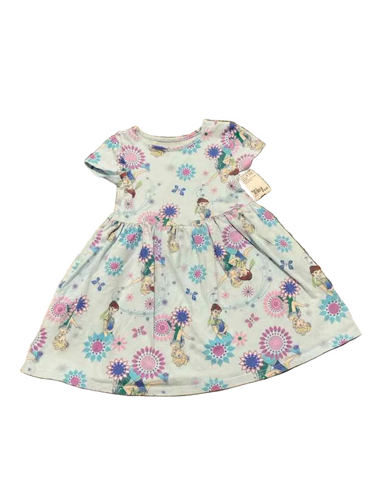 Disney (B) Blue Purple Toddler Size 4 Girl's CasualDress