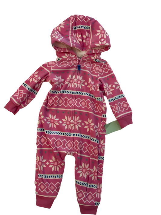 Carters (C) White Pink Infant Size 9 MO 1PC Casual