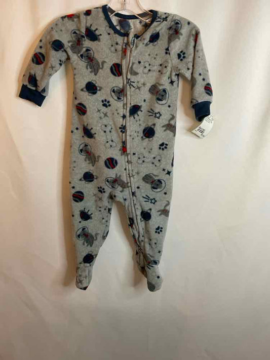 Kids Headquarters (D) Blue Gray Infant Size 9 MO 1PCSleepwear
