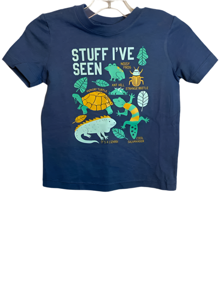 Carters (C) Blue Green Infant Size 12 MO SSTop