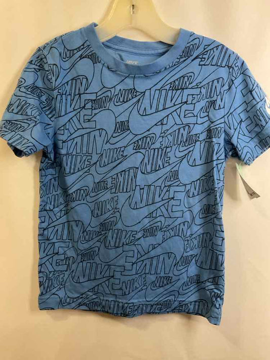 Nike (B) Blue Youth Size Small AthleticTopSS
