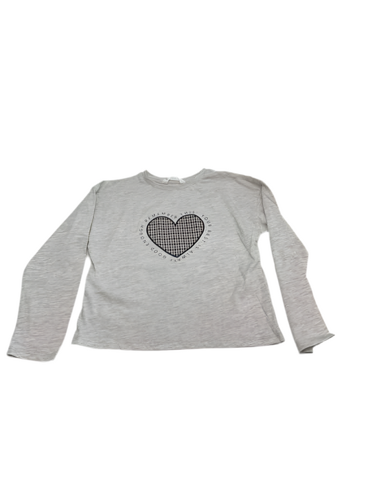 D Brand Black Tan Youth Size 7-8 Girl's LSTop