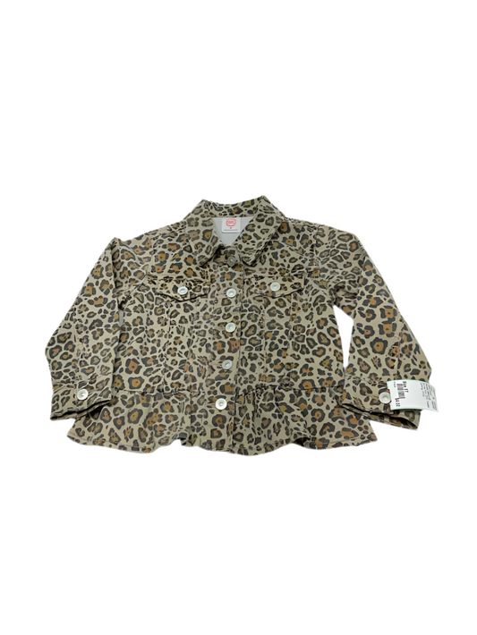 Wonder Nation (E) Animal Print Toddler Size 3T Girl's Jacket Denim