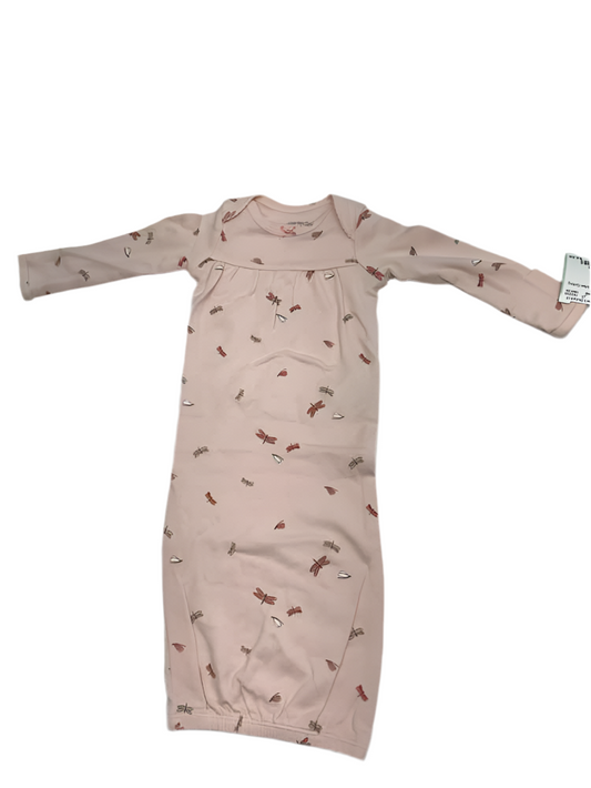 Carters (C) Pink Infant Size NB Girl's 1PCSleepwear