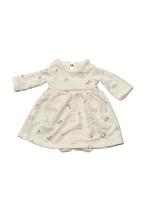 Carters (C) White Infant Size Preemie Girl's 1PC Casual