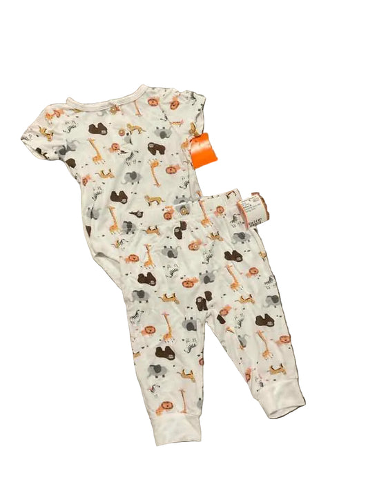 Milkberry (B) Animal Print Infant Size 3-6 MO Boy's 2PC Casual