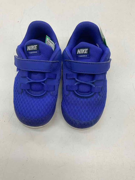 Nike (B) White Blue Toddler Shoe Size 8 (Toddler) Casual Shoes
