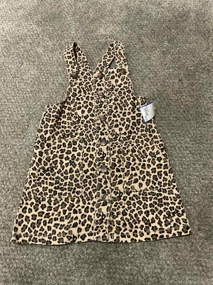 Wonder Nation (E) Animal Print Toddler Size 4T Girl's CasualDress