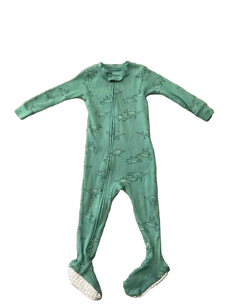 Carters (C) Dino Print Infant Size 12 MO Boy's 1PCSleepwear