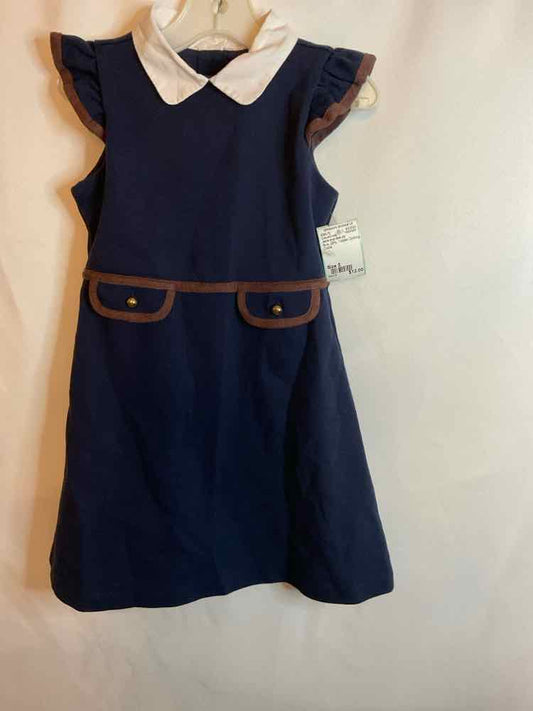 Janie and Jack (A) Blue Toddler Size 5 CasualDress