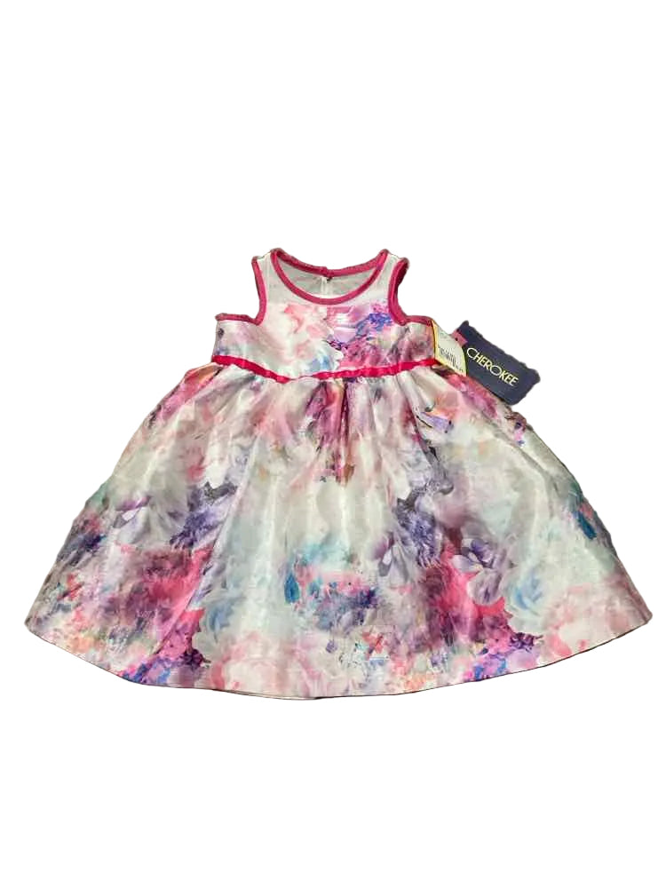 Cherokee (D) Floral Infant Size 12 MO Girl's PartyDress