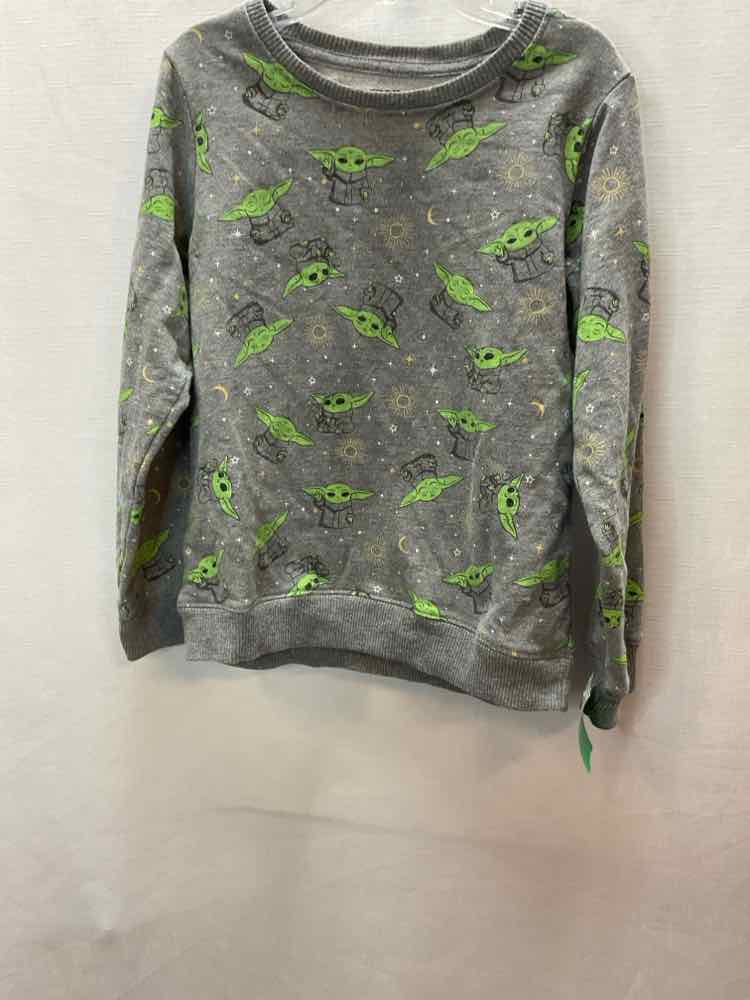 Star Wars Green Gray Youth Size 7 Sweatshirt