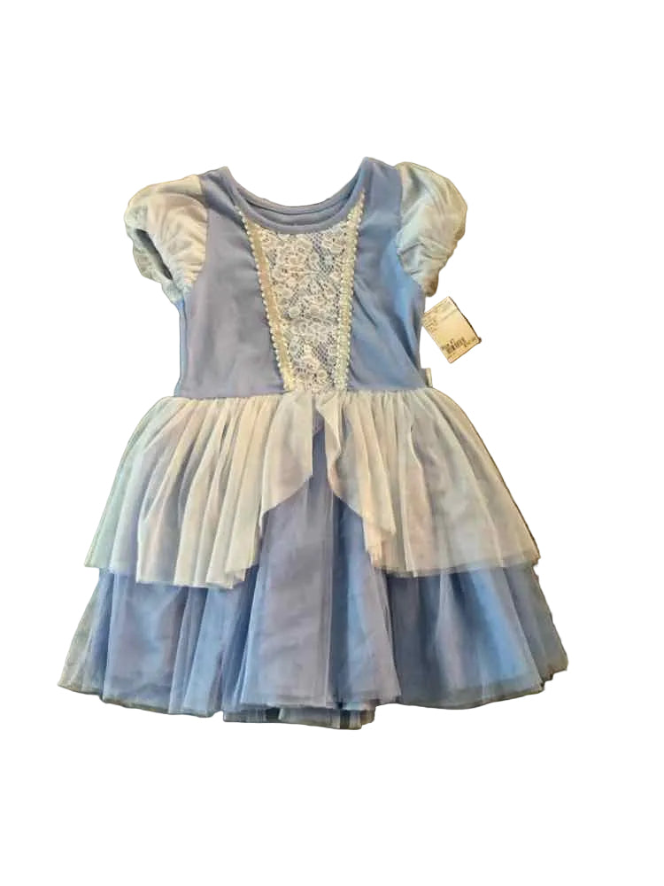 Disney (B) Blue Toddler Size 4T Girl's CasualDress