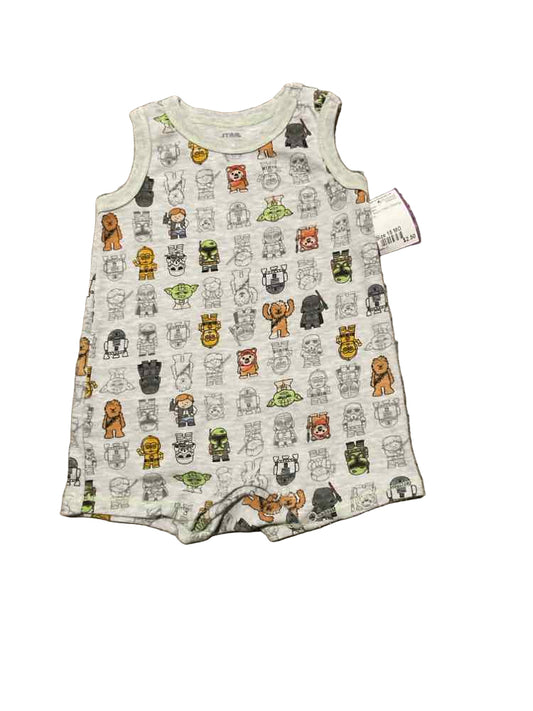 Star Wars Gray Infant Size 18 MO Boy's 1PC Casual