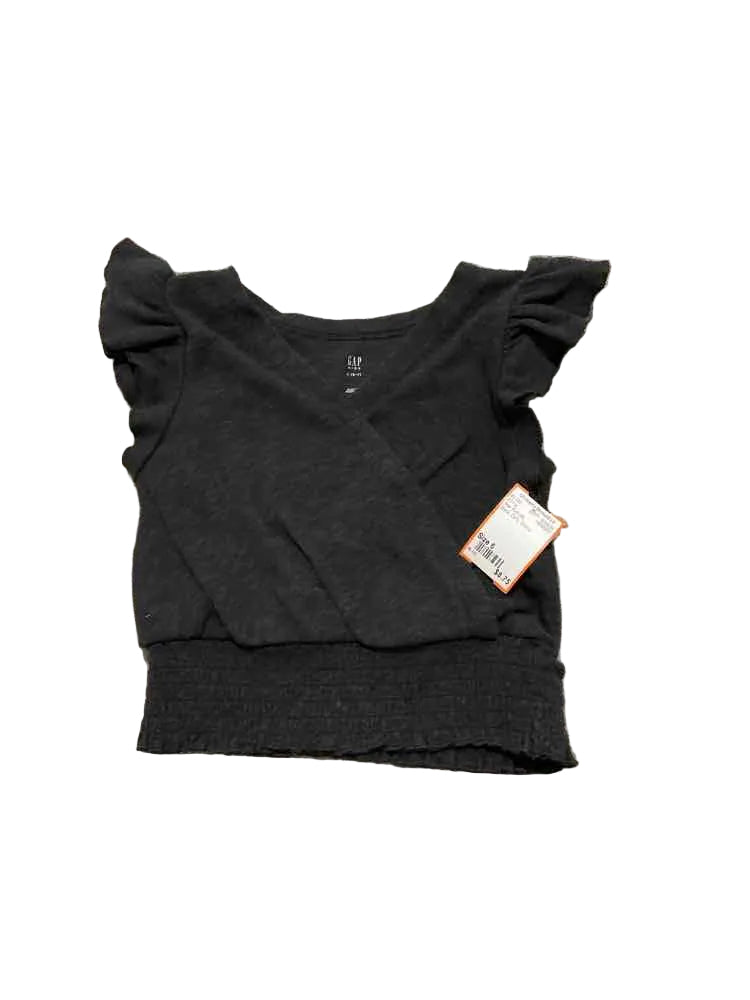 Gap Kids (B) Black Youth Size 6 Girl's SSTop