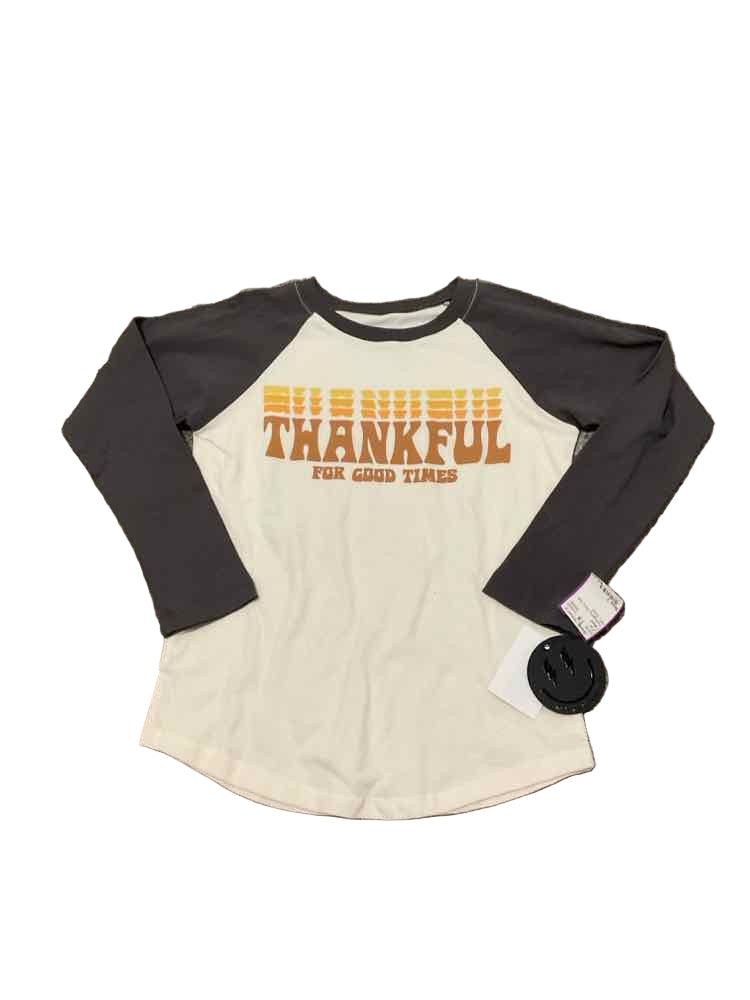 C Brand Thanksgiving Youth Size 7 Boy's LSTop