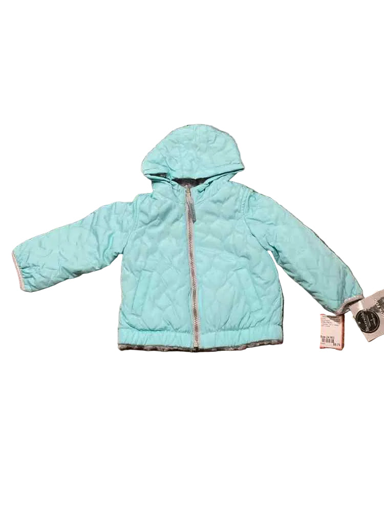 London Fog (C) Turqouise Infant Size 24 MO Girl's Jacket Fleece