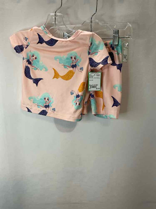 Shein (E) Print Infant Size 9-12 MO 2PCSleepwear