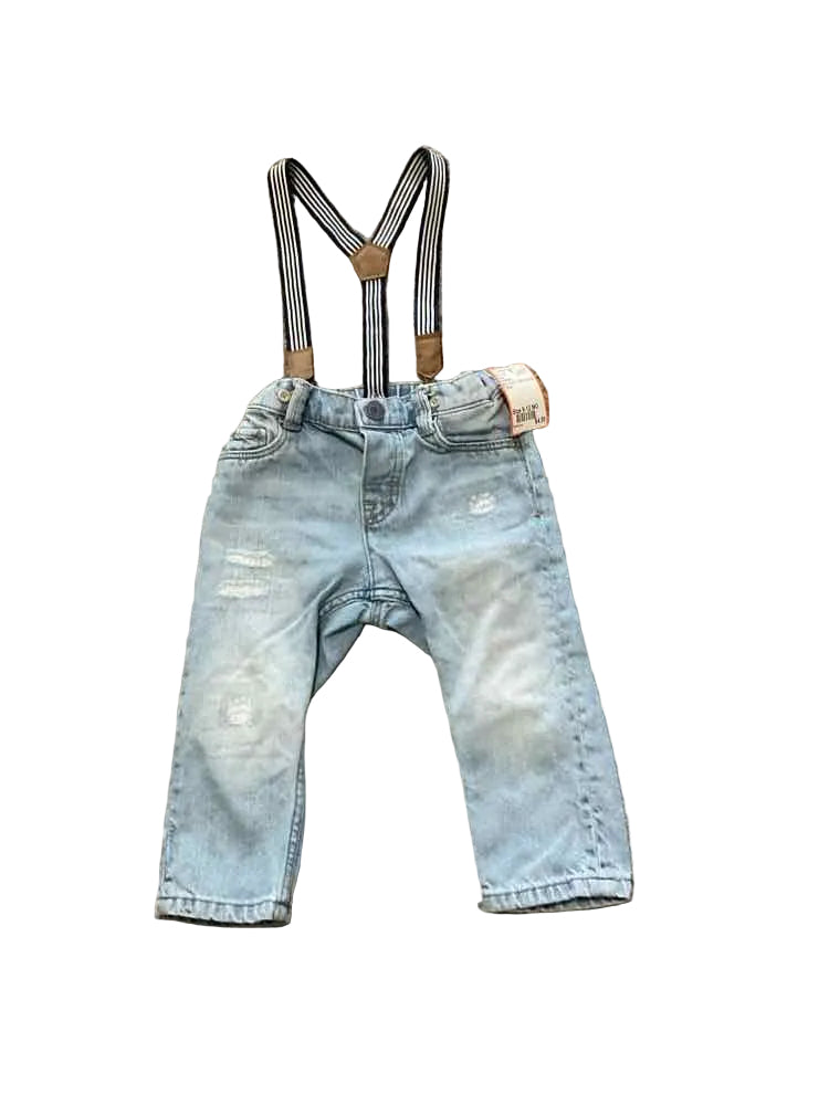 H & M (D) Blue Infant Size 9-12 MO Boy's Jeans