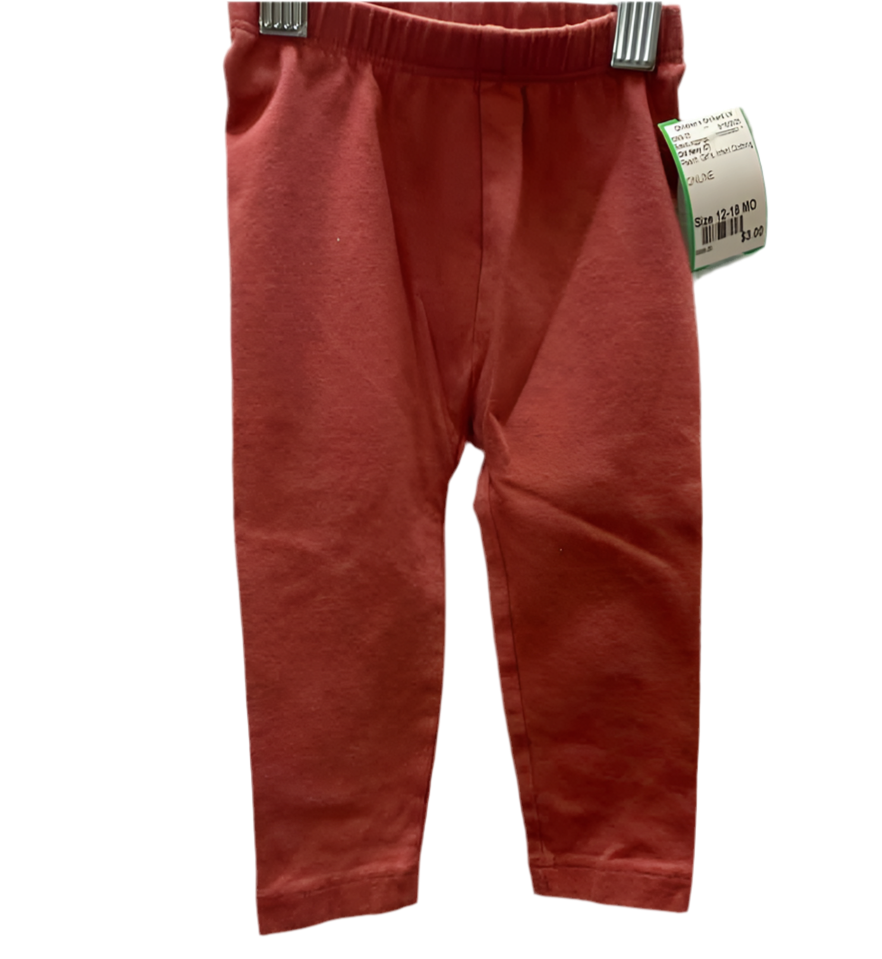 Old Navy (C) Peach Infant Size 12-18 MO BasicLeggings
