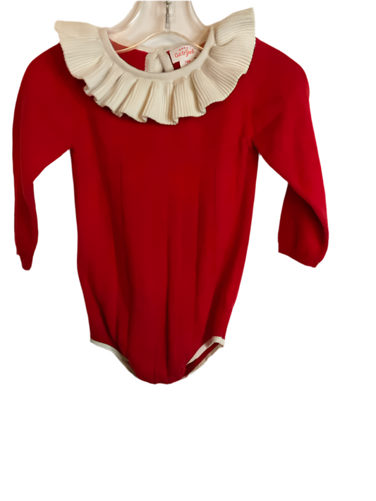 Cat and Jack (D) White Red Infant Size 12 MO 1PC Casual