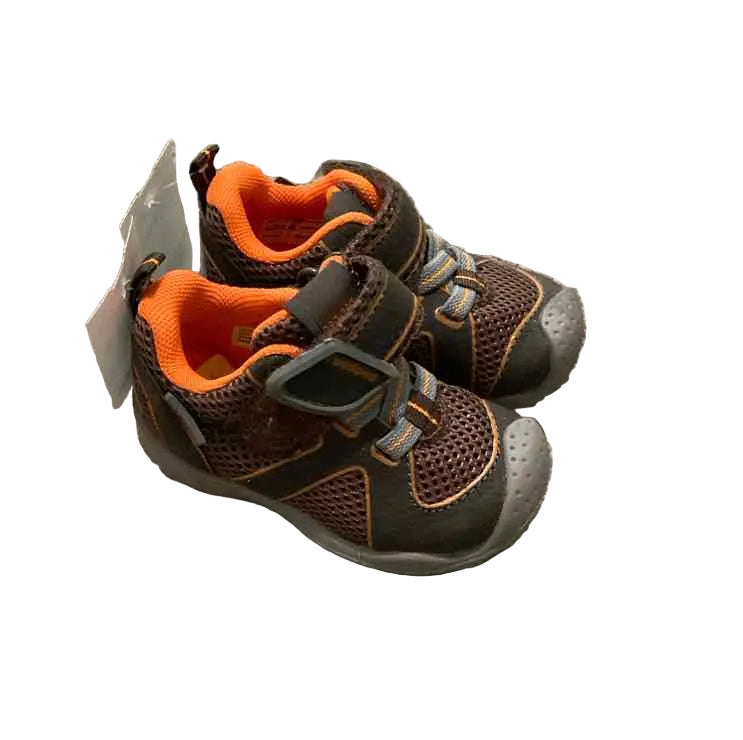 Pediped (B) Brown Orange Toddler Shoe Size 5 (Toddler) Boy's Casual Shoes