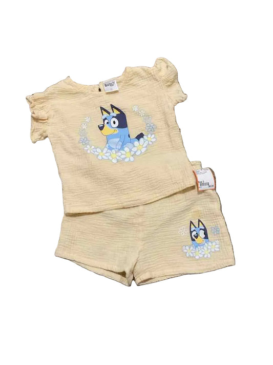 D Brand Yellow Toddler Size 5 Girl's 2PCCasual