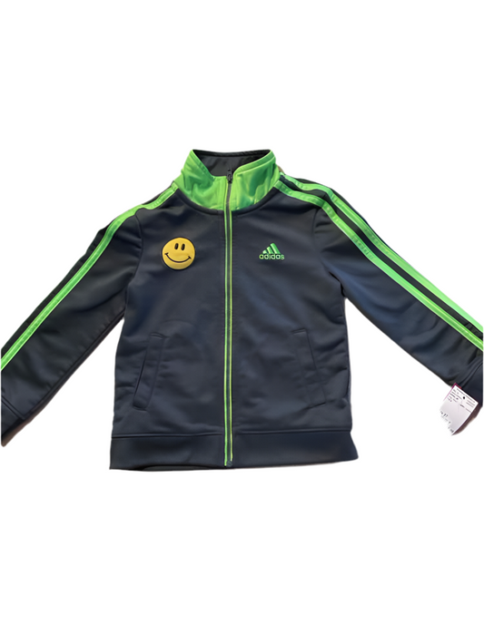Adidas (B) Gray Toddler Size 3T Boy's Jacket Athletic